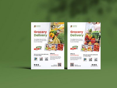 #Grocery #GroceryShop#GroceryFlyer#GroceryShopFlyer branding graphic design