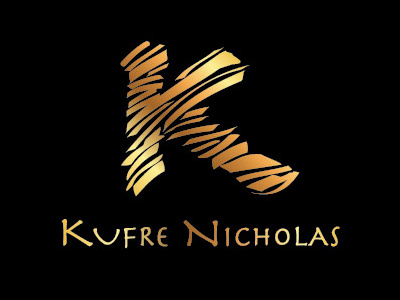 K africa black gold k layers logo