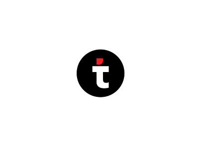 "T" No. 2 abuja black design logo minimalist nigeria red t ui