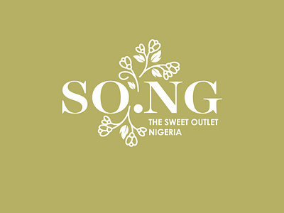 The Sweet Outlet Nigeria (SO.NG) abuja africa beige cake logo minimalist nigeria