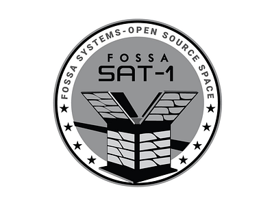 Mission Patch for Fossa SAT-1