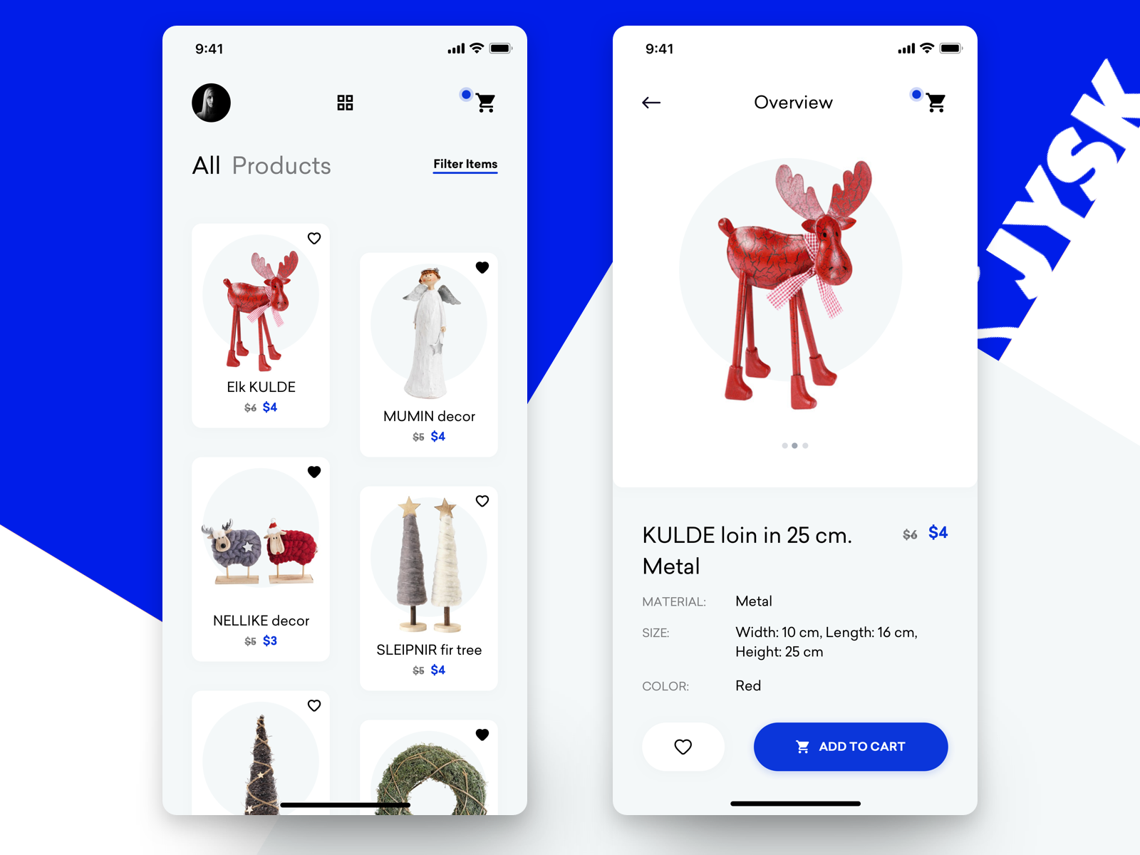 Jysk mobile app by Anna Osyadla on Dribbble