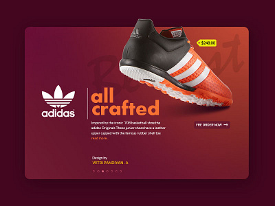 Adidas Add photoshop work