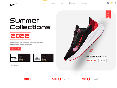 Fashion Store Website Ui