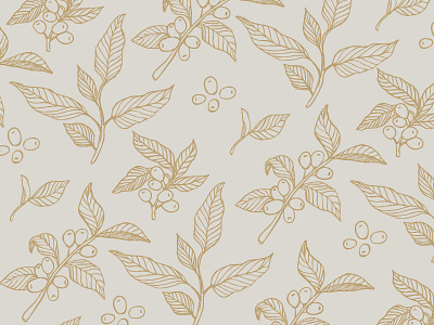 Coffee Cherry Pattern