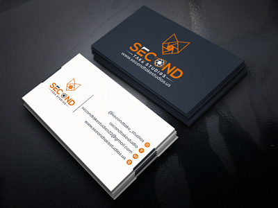 SECONS TAKE STUDIOS Business Card Design