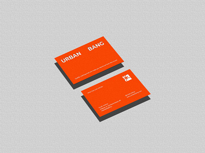 Business cards for clothes brand