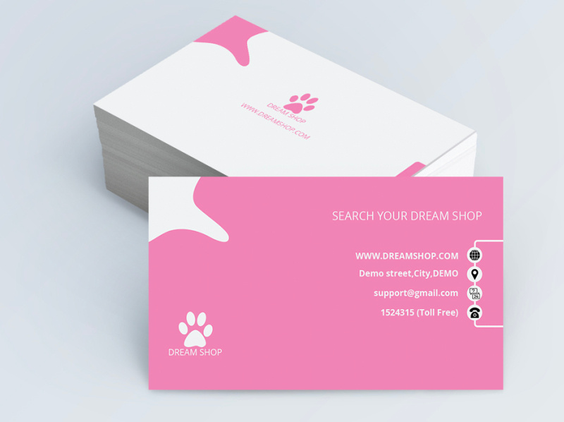 Business Card (baby shop) by colourplay on Dribbble