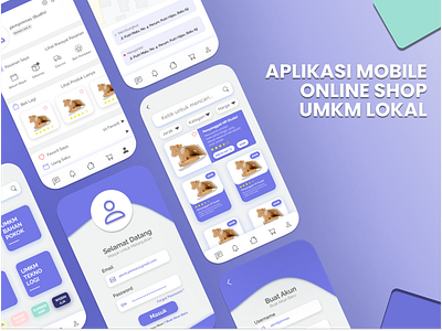 Local UMKM online shopping mobile application