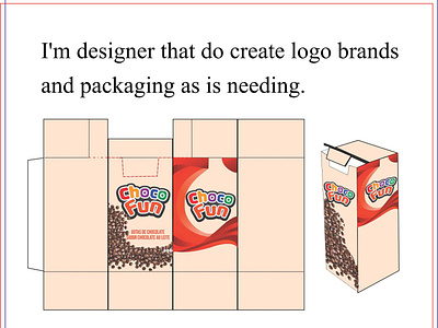 Logo brand and packaging.