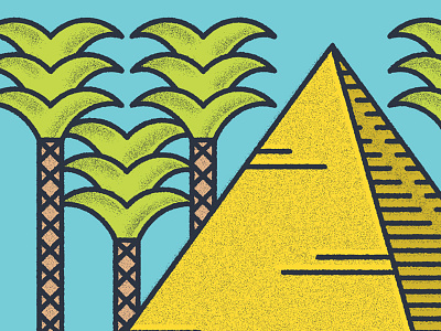 pyramid illustration