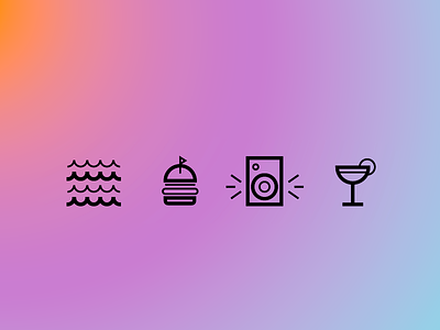 Party design icon illustration