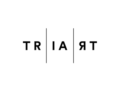 logo TRIART design logo