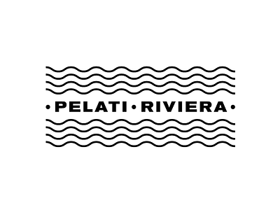Pelati Riviera - Logo black design logo white