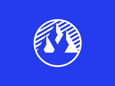brrrrr blue graphicdesign logomark mark