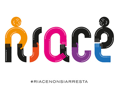 #matiteperRiace graphic handmade illustration lettering peace riace typography visual