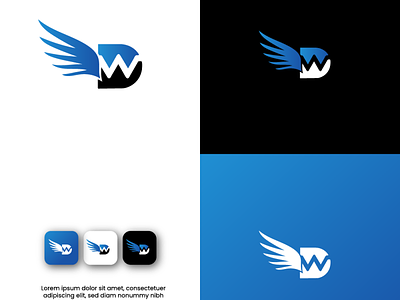 DW app branding design graphic design illustration logo typography ui ux vector