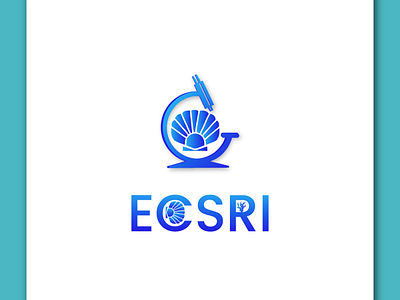 ECSRI LOGO app branding design graphic design illustration logo typography ui ux vector