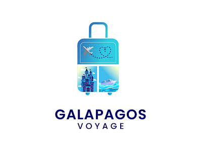 GALAPAGOS VOYAGE app branding design graphic design illustration logo typography ui ux vector
