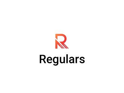 Regulars app branding design graphic design illustration logo typography ui ux vector