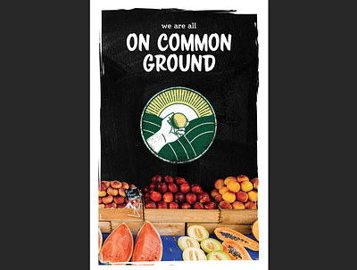 On Common Ground Booklet booklet brand branding custom illustrations design graphic design illustration logo print print media typography