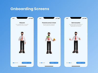 Onboarding Finance Mobile App