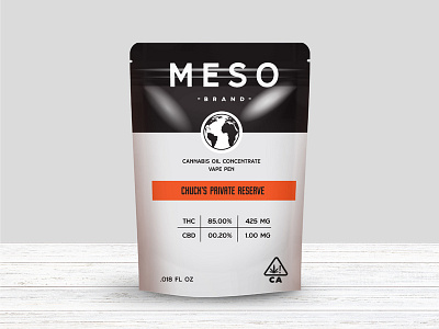 MESO Packaging Concept branding design graphic design logo typography