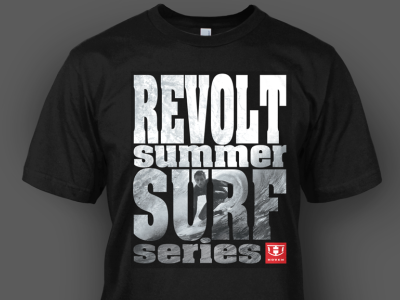 Revolt Summer Surf Series featur Sterling Weatherly Hoven Vision branding design graphic design typography