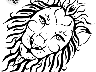 Leo ♌️ app art design leo lion tattoo tribal