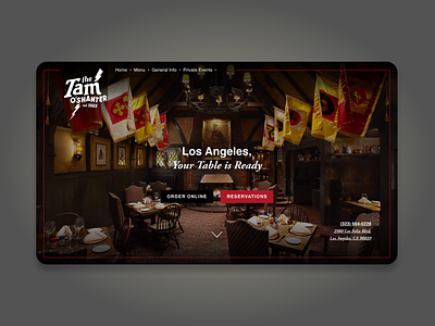 Lawry’s as an Elevated Digital Experience color design food restaurant ui ux webdesign webdevelopment website