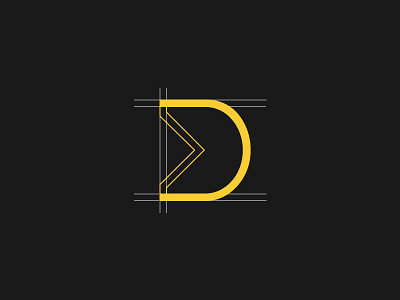 A-Z / D for Dreamstart clean clever clever logo dream flat geometric letter d letter logo logo minimal start