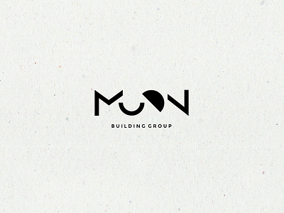 Moon - vol. 2 architectural bold clever construction logo minimal moon simple wordmark