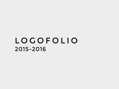 Logofolio 2015-2016 behance clever logo logofolio logomarks