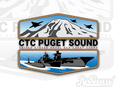 CTC Puget Sound Logo adobe branding design graphic design illustration illustrator logo vector