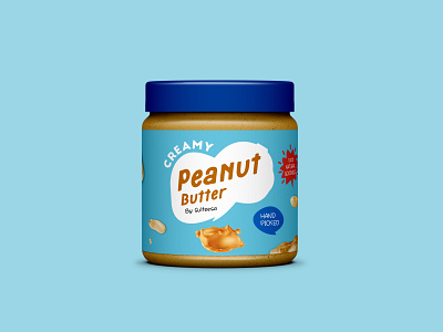 Peanut butter packaging design branding graphic design packaging