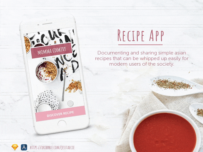 Recipe App - Momma Cookery