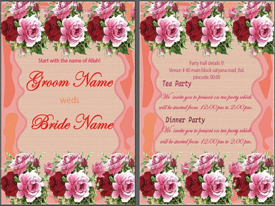 Invitation card