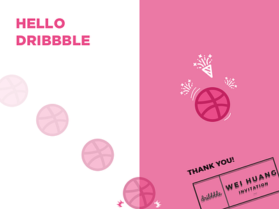 Hello Dribbble! Woooo.....