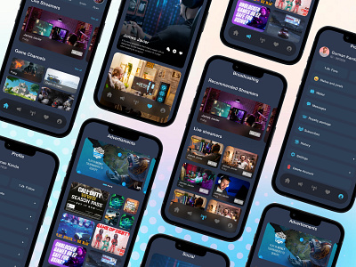 Gaming-Streaming Mobile App