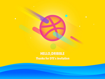 hello，dribbble