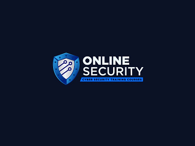 Modern Cyber Security Logo Design design logo logomark modern logo pujiarts security logo shield simple simple logo startup logo tech logo technology logo