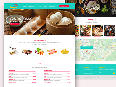 Restaurant - Food Delivery Landing Page