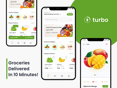 turbo Fastest Groceries Delivery App