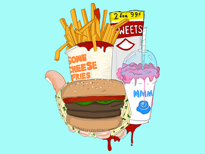 Dope Munchies adobe branding design drawing illustration