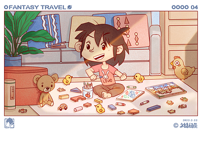 fantasy travel_04 illustration