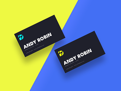 Business Card - Tech Company branding business card graphic design