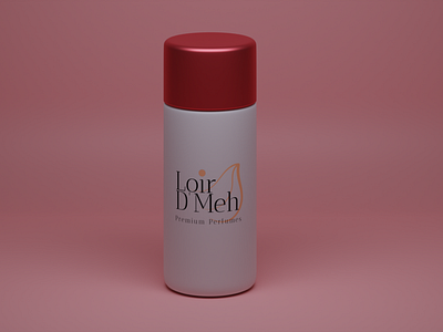 Perfume Cosmetic 3d Render (Package Design)