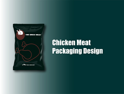 Meat Packaging 3d box chicken design meat packaging