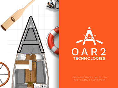 OAR 2 logo design oar technologies