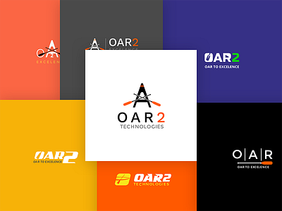 OAR LOGO DARK VERSION logo design oar technologies